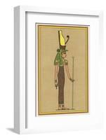 The Supreme Mother-God of Thebes and Consequently the Symbolic Mother the Pharaoh-E.a. Wallis Budge-Framed Photographic Print