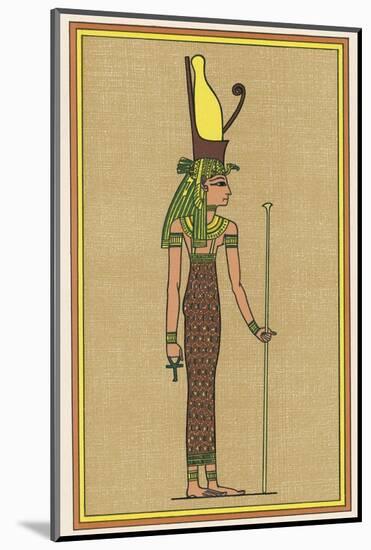 The Supreme Mother-God of Thebes and Consequently the Symbolic Mother the Pharaoh-E.a. Wallis Budge-Mounted Photographic Print