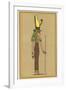 The Supreme Mother-God of Thebes and Consequently the Symbolic Mother the Pharaoh-E.a. Wallis Budge-Framed Photographic Print