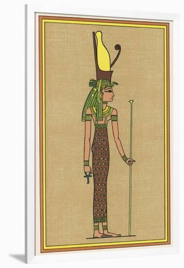 The Supreme Mother-God of Thebes and Consequently the Symbolic Mother the Pharaoh-E.a. Wallis Budge-Framed Photographic Print