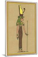 The Supreme Mother-God of Thebes and Consequently the Symbolic Mother the Pharaoh-E.a. Wallis Budge-Mounted Premium Photographic Print