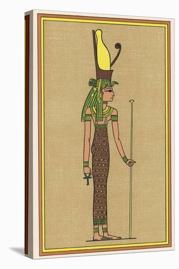 The Supreme Mother-God of Thebes and Consequently the Symbolic Mother the Pharaoh-E.a. Wallis Budge-Stretched Canvas