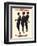 The Supremes - 1965 Lincoln Center, Philharmonic Hall Concert-Joe Eula-Framed Art Print