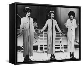 The Supremes-null-Framed Stretched Canvas