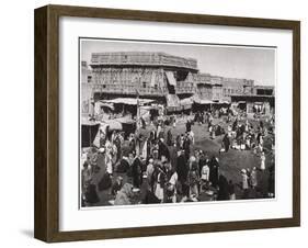 The Suq Al Dijaj Market, Basra, Iraq, 1925-A Kerim-Framed Giclee Print