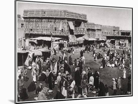 The Suq Al Dijaj Market, Basra, Iraq, 1925-A Kerim-Mounted Giclee Print