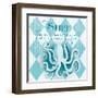 The Surf Border-Andi Metz-Framed Art Print