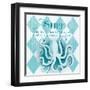 The Surf Border-Andi Metz-Framed Art Print