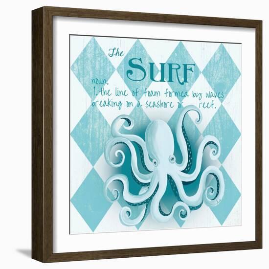 The Surf-Andi Metz-Framed Art Print