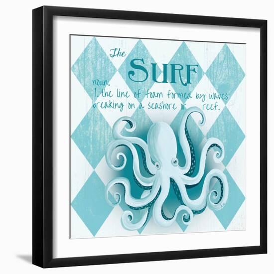 The Surf-Andi Metz-Framed Art Print