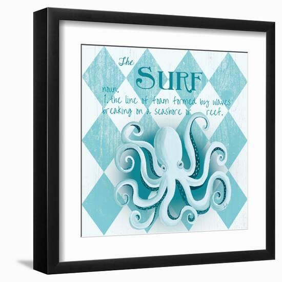 The Surf-Andi Metz-Framed Art Print