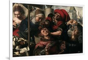 The Surgeon, 1550-1555-Jan Sanders van Hemessen-Framed Giclee Print