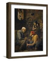 The Surgeon, 1630-1640-David Teniers the Younger-Framed Giclee Print