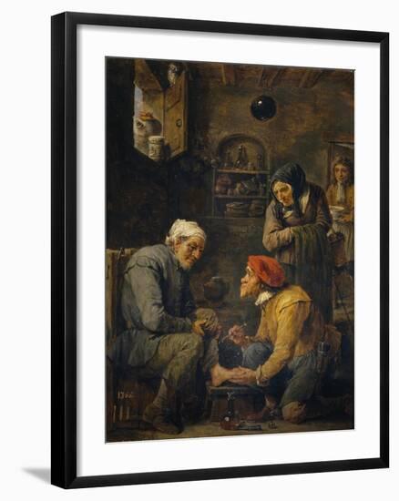 The Surgeon, 1630-1640-David Teniers the Younger-Framed Giclee Print