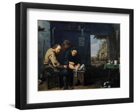 The Surgeon, 1638-David Ryckaert III-Framed Giclee Print