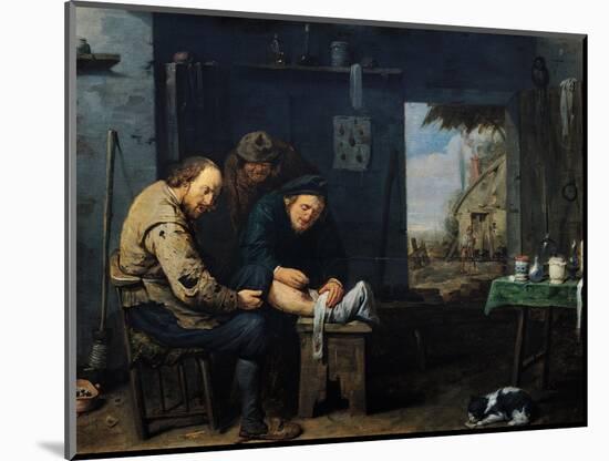 The Surgeon, 1638-David Ryckaert III-Mounted Giclee Print