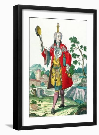 The Surgeon, circa 1735-Martin Engelbrecht-Framed Giclee Print