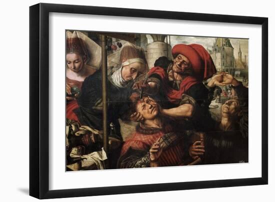 The Surgeon-Jan Sanders van Hemessen-Framed Giclee Print