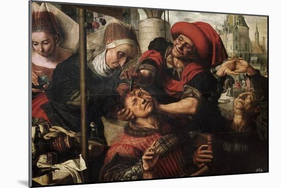 The Surgeon-Jan Sanders van Hemessen-Mounted Giclee Print