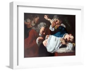 The Surgical Operation-Gaspare Traversi-Framed Art Print