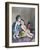 The Surprise, 1891-F Meaulle-Framed Giclee Print