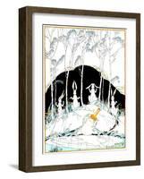 The Surprise - Child Life-R. J. Appel-Framed Giclee Print