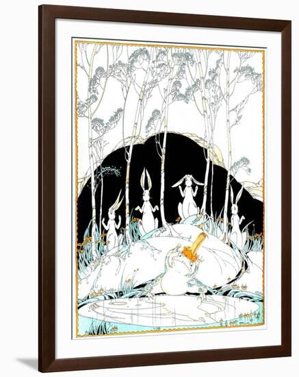 The Surprise - Child Life-R. J. Appel-Framed Giclee Print