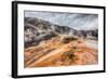 The Surreal Travertine Terrace-Vincent James-Framed Photographic Print