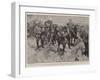 The Surrender at Paardeberg, Marshalling the Prisoners-Frank Craig-Framed Giclee Print