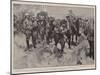 The Surrender at Paardeberg, Marshalling the Prisoners-Frank Craig-Mounted Giclee Print