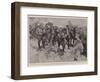 The Surrender at Paardeberg, Marshalling the Prisoners-Frank Craig-Framed Giclee Print