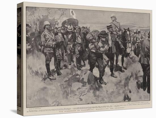 The Surrender at Paardeberg, Marshalling the Prisoners-Frank Craig-Stretched Canvas