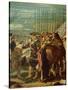 The Surrender of Breda, 1625, c.1635 (Detail)-Diego Velazquez-Stretched Canvas