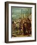 The Surrender of Breda, 1625, c.1635 (Detail)-Diego Velazquez-Framed Premium Giclee Print