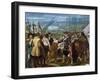 The Surrender of Breda, 1625, circa 1635-Diego Velazquez-Framed Giclee Print