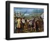 The Surrender of Breda, 1625, circa 1635-Diego Velazquez-Framed Giclee Print