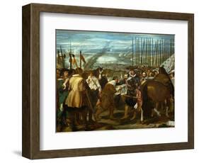 The Surrender of Breda, June 2, 1625, During the Dutch War of Independence-Diego Velazquez-Framed Giclee Print