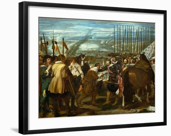 The Surrender of Breda, June 2, 1625, During the Dutch War of Independence-Diego Velazquez-Framed Giclee Print