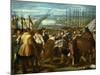 The Surrender of Breda, June 2, 1625, During the Dutch War of Independence-Diego Velazquez-Mounted Giclee Print