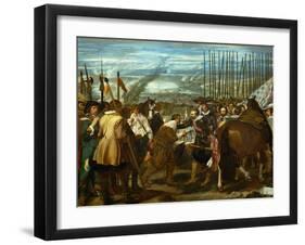 The Surrender of Breda, June 2, 1625, During the Dutch War of Independence-Diego Velazquez-Framed Giclee Print