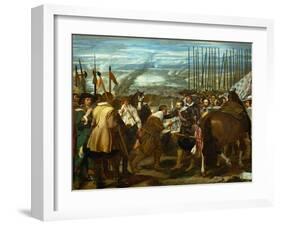 The Surrender of Breda, June 2, 1625, During the Dutch War of Independence-Diego Velazquez-Framed Giclee Print