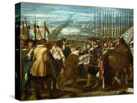 The Surrender of Breda, June 2, 1625, During the Dutch War of Independence-Diego Velazquez-Stretched Canvas