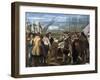 The Surrender of Breda (Las Lanza), 1635-Diego Velazquez-Framed Giclee Print