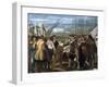 The Surrender of Breda (Las Lanza), 1635-Diego Velazquez-Framed Giclee Print