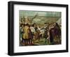 The Surrender of Breda, Netherlands, 1625-Diego Velazquez-Framed Giclee Print