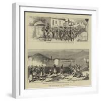 The Surrender of Dulcigno-null-Framed Giclee Print