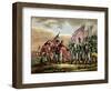 The Surrender of General John Burgoyne at the Battle of Saratoga, 7th October 1777-Fauvel-Framed Giclee Print