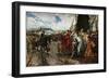 The Surrender of Granada in 1492, 1882-Francisco Pradilla Y Ortiz-Framed Giclee Print