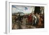 The Surrender of Granada in 1492, 1882-Francisco Pradilla Y Ortiz-Framed Giclee Print