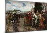 The Surrender of Granada in 1492, 1882-Francisco Pradilla Y Ortiz-Mounted Giclee Print